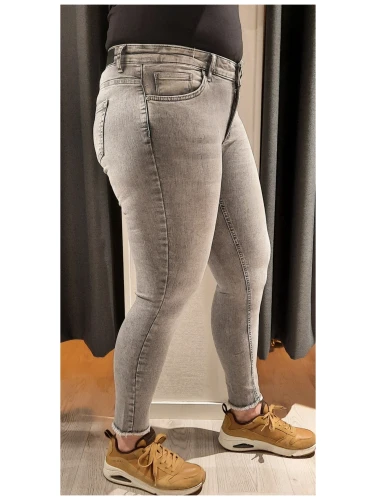 ONLY CARMAKOMA CARPOWER JEANS GREY DENIM