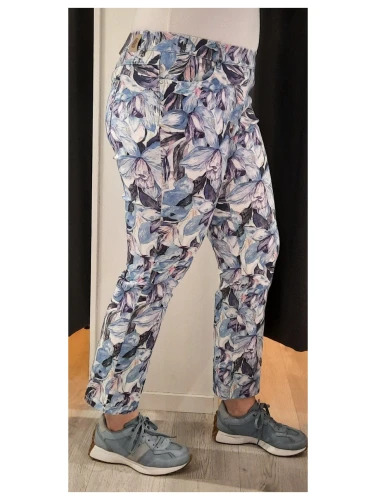 STARK JANNA 72 BROEK PRINT PAARS