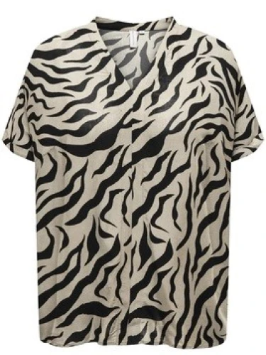 ONLY CARMAKOMA CARMERIELLE TOP PRINT