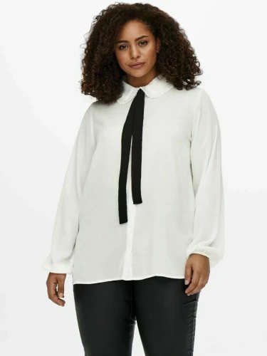 ONLY CARMAKOMA CARGERRY BLOUSE MET STRIK