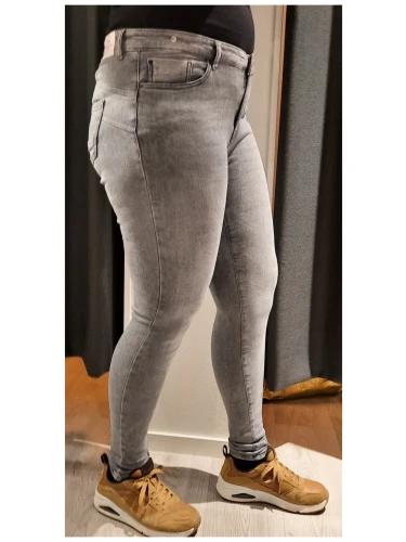 ONLY CARMAKOMA CARPOWER JEANS GREY DENIM