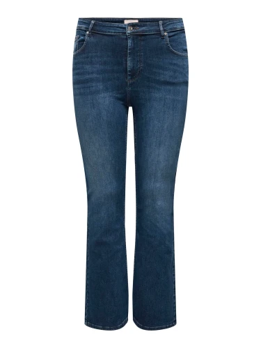 Only carmakoma carwilly flared dark blue denim.