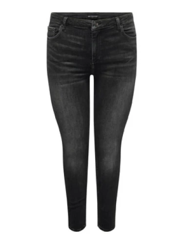 Only carmakoma acariwilly regular waist skinny washed black.