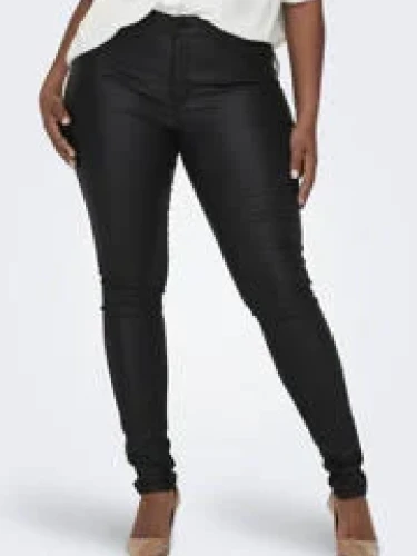 ONLY CARMAKOMA CARPUNK SKINNY LEDERLOOK BROEK